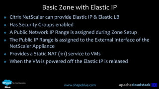 Cloud stack networking shapeblue technical deep dive | PPTX