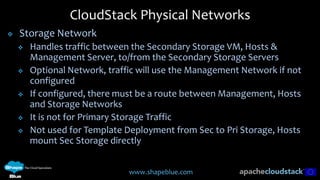 Cloud stack networking shapeblue technical deep dive | PPTX