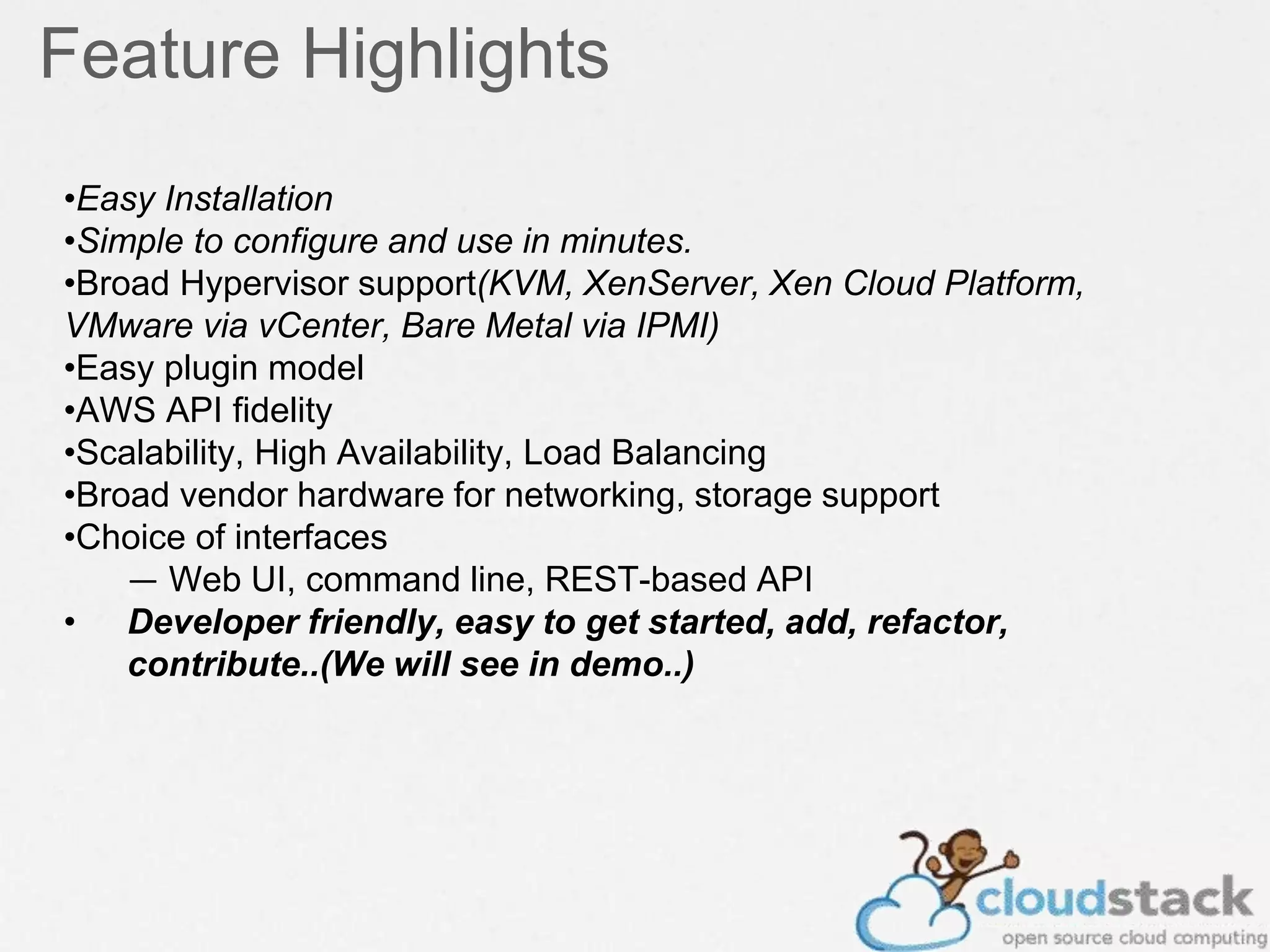 CloudStack Overview | PPTX
