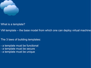 CloudStack templates with OpenVM | PPT