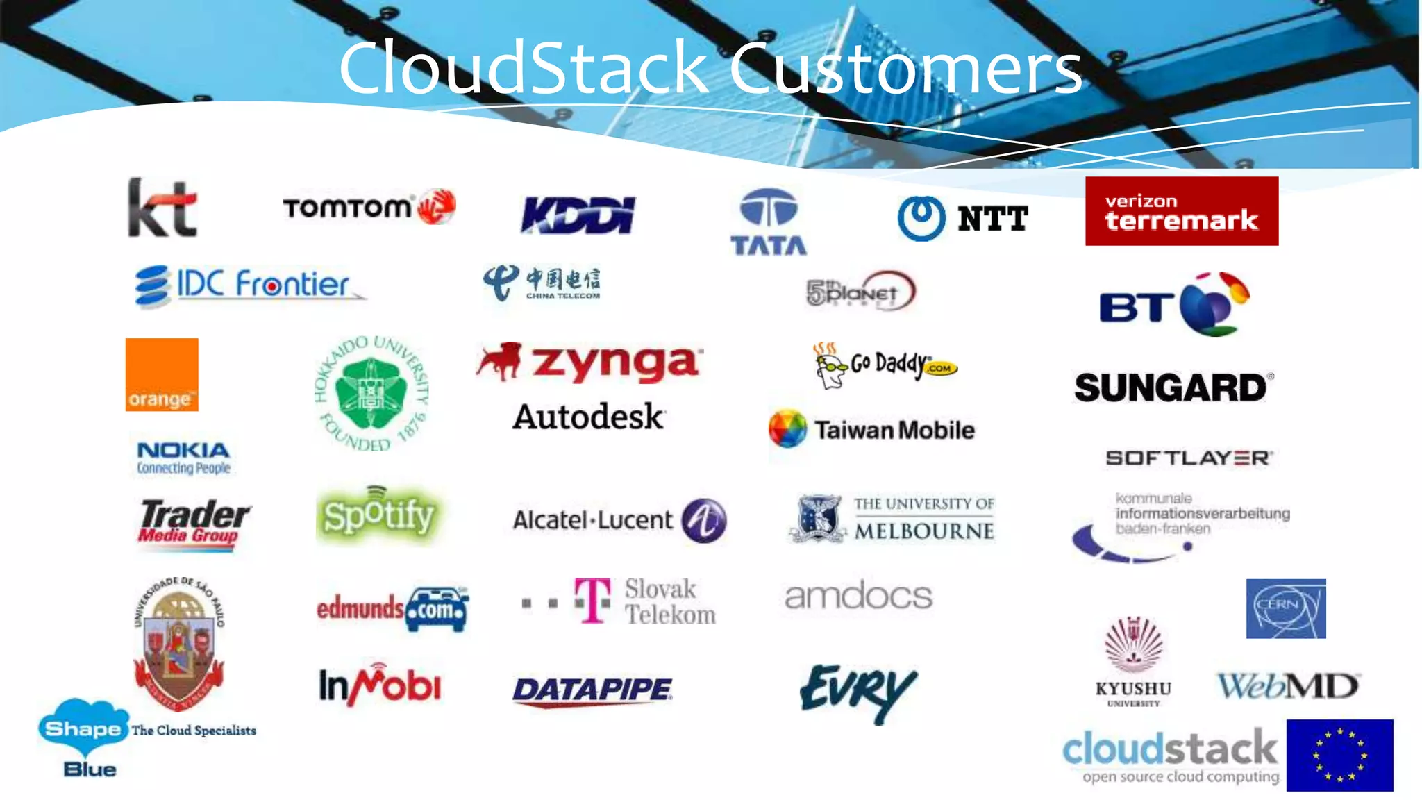 CloudStack Customers
 