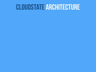 Cloudstate Architecture
 