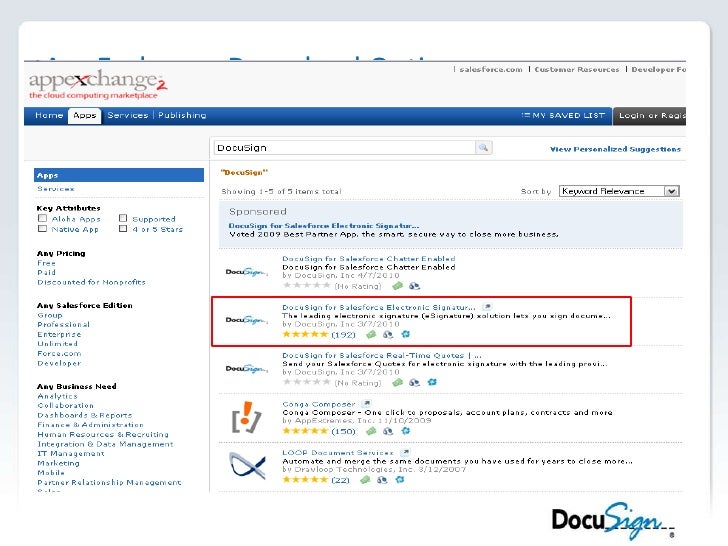 Docusign stock options
