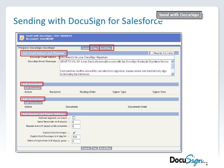 Docusign stock options