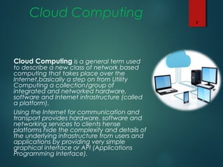 Cloud storage and services | PPT