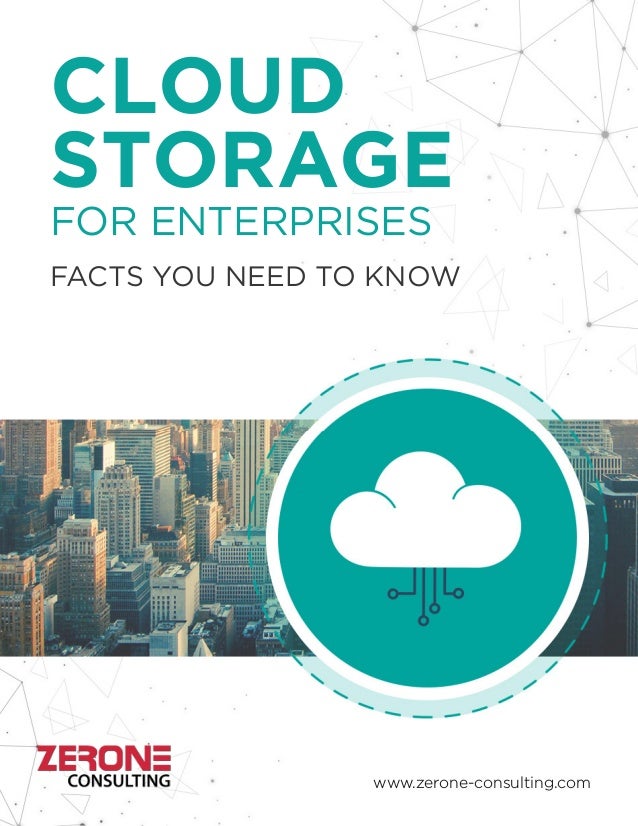 Cloud storage for enterprises facts you should know