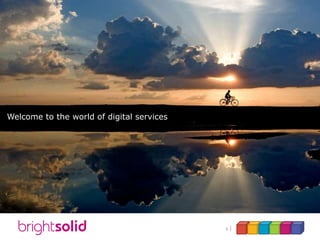 1
Welcome to the world of digital services
 