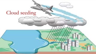 Cloud seeding
 