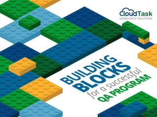 BUILDING
BLOCKS
QAPROGRAM
for a successful
 