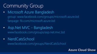 Azure Cloud Show
•
•
•
 