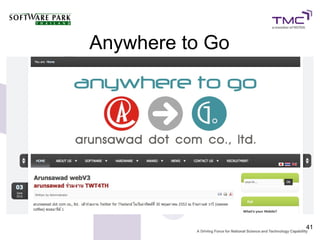 Anywhere to Go




                 41
 