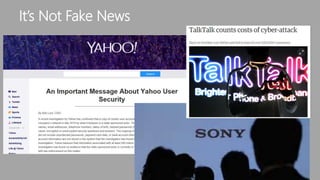 It’s Not Fake News
 