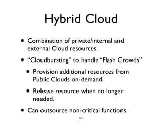 Introduction to Cloud Computing - CCGRID 2009