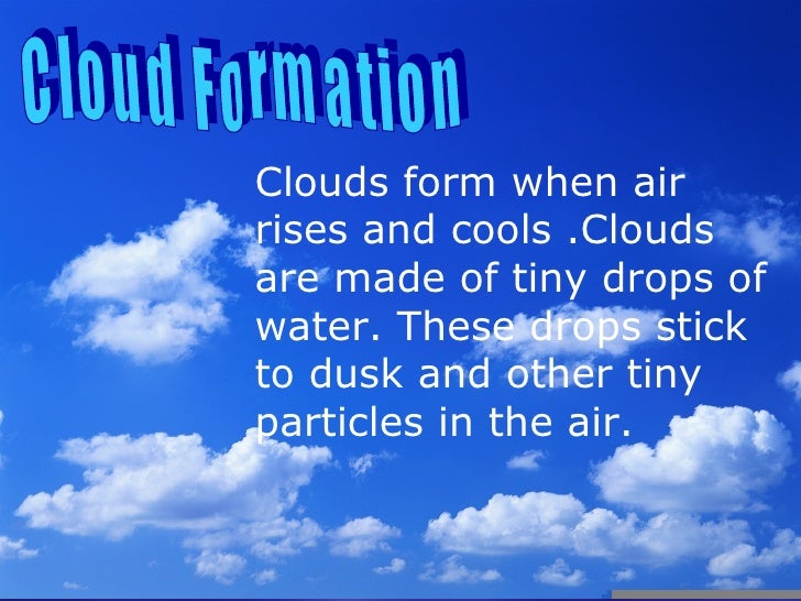 cloud types presentation types of clouds powerpoint