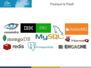 Pourquoi le PaaS
 