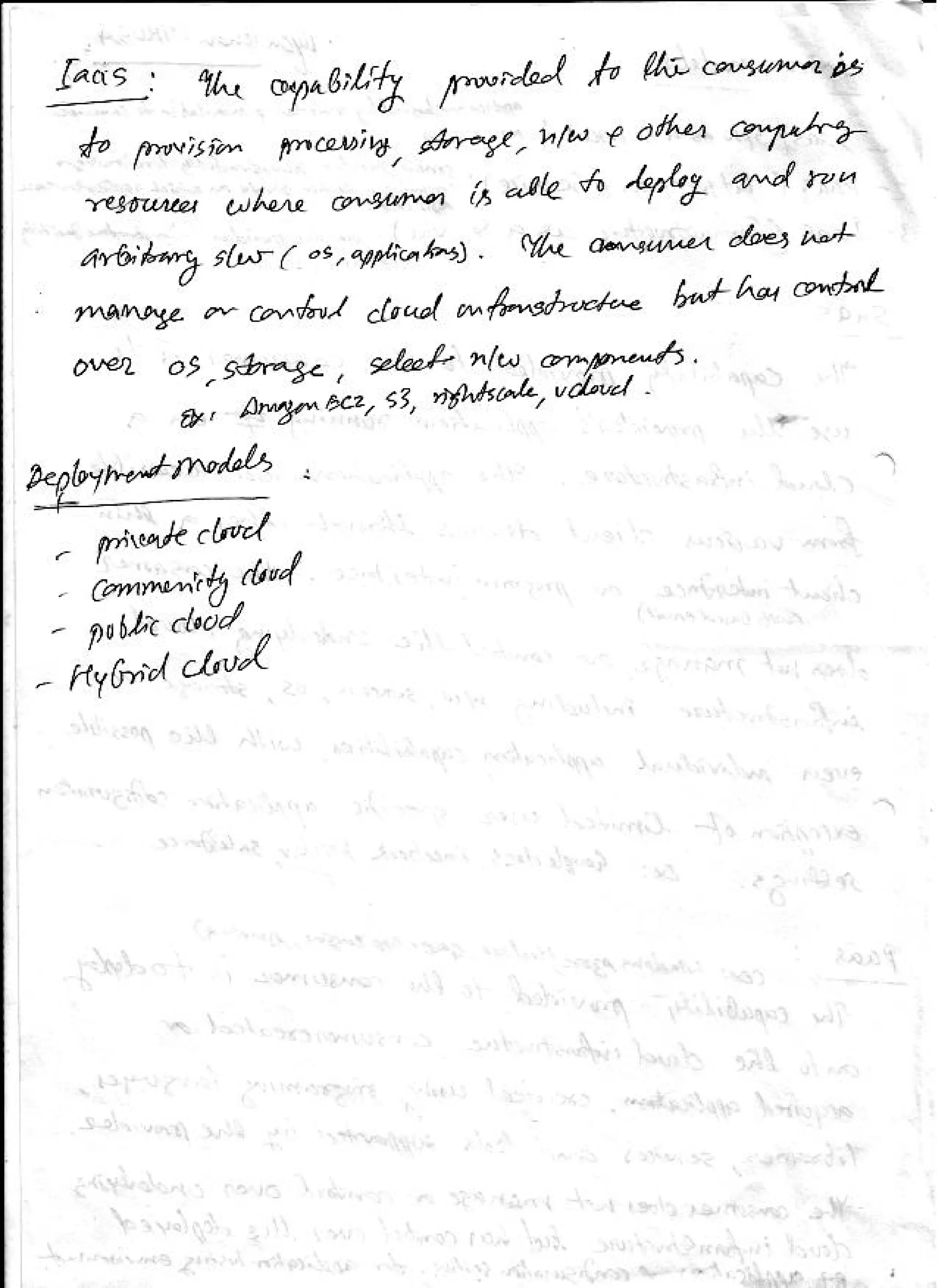 Cloud computing notes RGPV unit 1