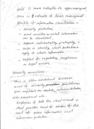 Cloud Computing notes RGPV unit 4