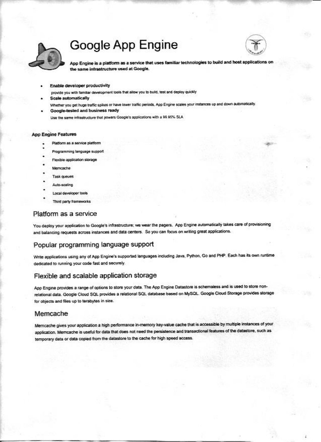 Cloud computing notes rgpv unit 5