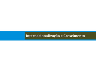 Internacionalização e Crescimento9
