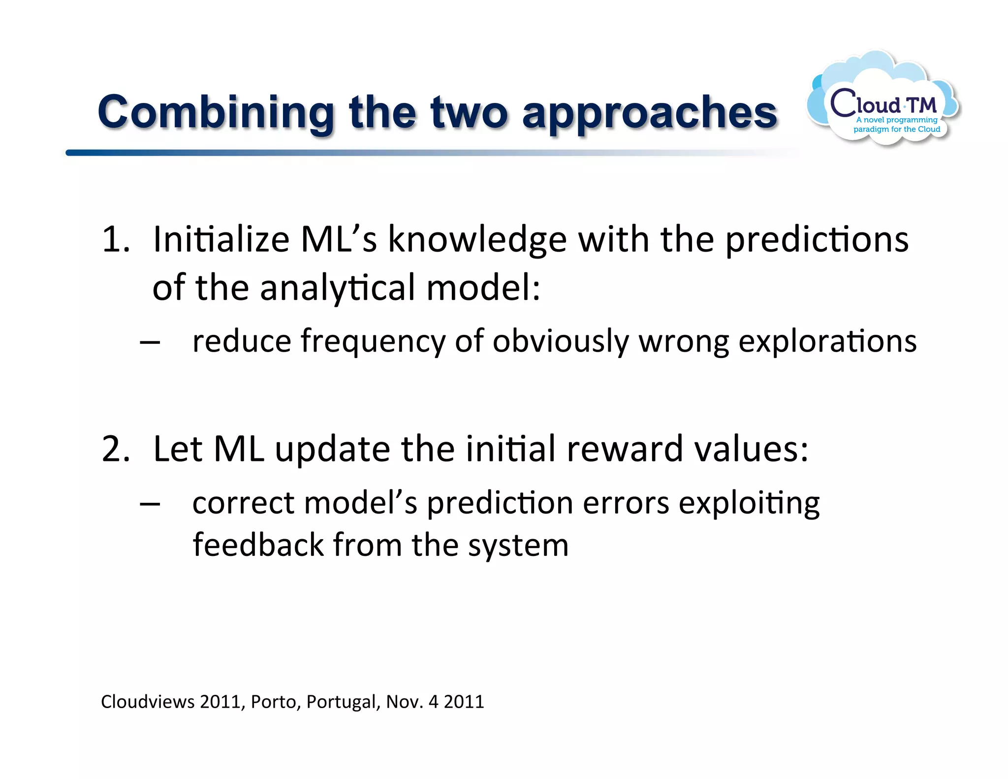 Combining the two approaches

M]  ?(3J#N34!Dh$!X(.PN)!P3%+!%+!2')3:J.($!
    .-!%+!#(#N8J:#N!/.)NQ!
    –  '):!-'_(:8!.-!.;73.$N8!P'.(![2N.'#J.($!


F]  D%!D!2)#%!%+!3(3J#N!'P#')!7#N$Q!
    –  :.'':%!/.)Nh$!2')3:J.(!''.'$![2N.3J(!
       -);#:X!-'./!%+!$8$%/!



BN.)73P$!FGMM!*.'%.!*.'%#N!@.7]!U!FGMM!
 