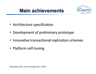 Main achievements

•  V':+3%&:%<'&!$2&:3f:#J.(!!

•  ,&7&N.2/&(%!.-!2'&N3/3(#'8!2'.%.%82&!

•  ?((.7#J7&!%'#($#:J.(#N!'&2N3:#J.(!$:+&/&$!

•  *N#a.'/!$&N-C%<(3(!



BN.<)73&P$!FGMM>!*.'%.>!*.'%<#N>!@.7]!U!FGMM!
 