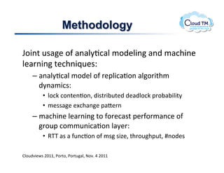 Methodology

T.3(%!<$#&!.-!#(#N8J:#N!/.)&N3(!#()!/#:+3(&!
N&#'(3(!%&:+(3_<&$Q!
     –  #(#N8J:#N!/.)&N!.-!'&2N3:#J.(!#N.'3%+/!
        )8(#/3:$Q!
          •  N.:X!:.(%&(J.(>!)3$%'3;<%&)!)&#)N.:X!2'.;#;3N3%8!
          •  /&$$#&!&[:+#(&!2#o&'(!
     –  /#:+3(&!N&#'(3(!%.!-.'&:#$%!2&'-.'/#(:&!.-!
        '.<2!:.//<(3:#J.(!N#8&'Q!
          •  9KK!#$!#!-<(:J.(!.-!/$!$34&>!%+'.<+2<%>!y(.)&$!

BN.<)73&P$!FGMM>!*.'%.>!*.'%<#N>!@.7]!U!FGMM!
 