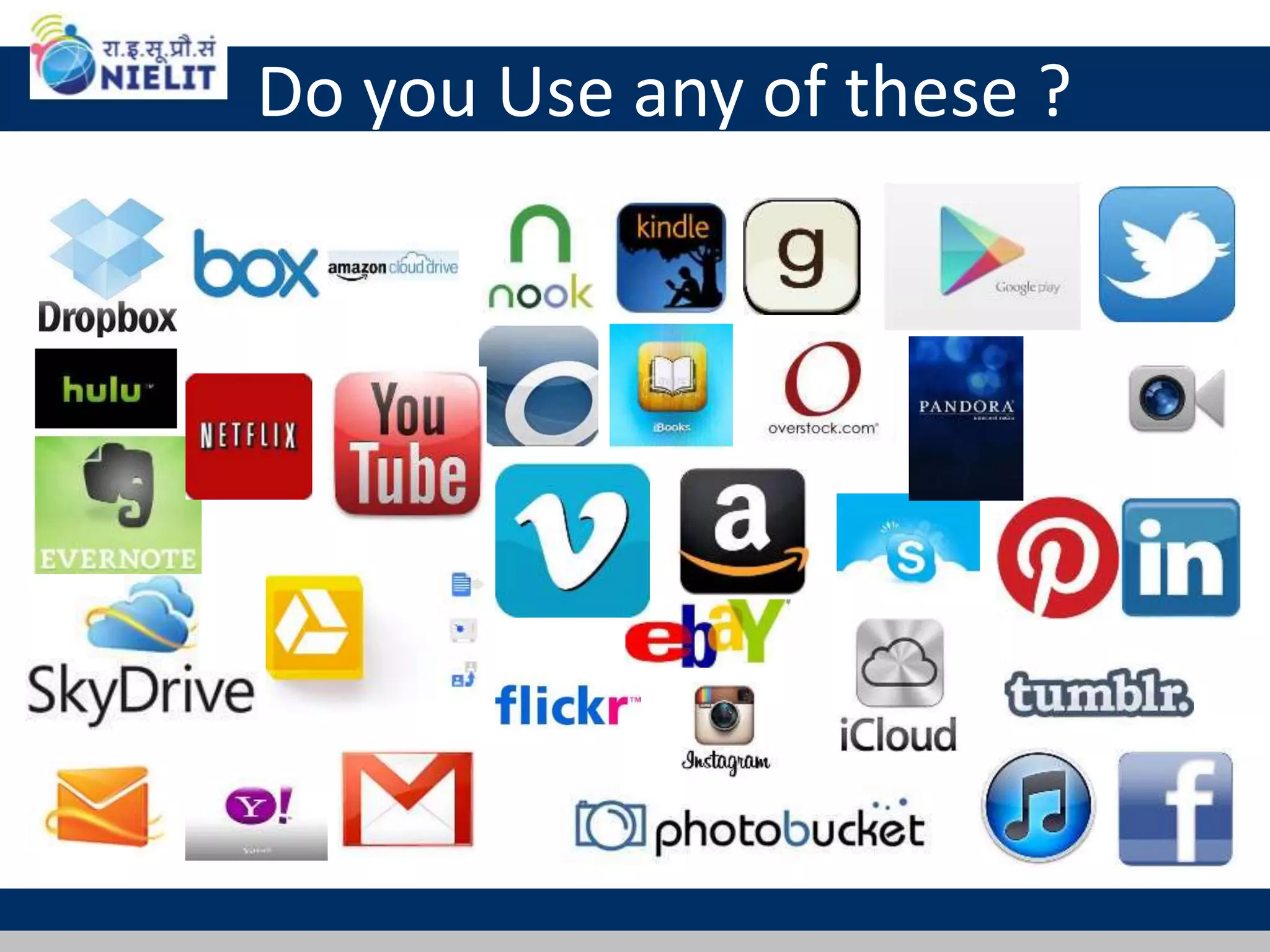 Do you Use any of these ?
 