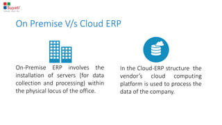 Cloud vs on premise erp | PPTX