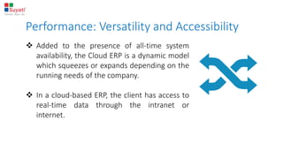 Cloud vs on premise erp | PPTX