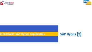 CLOUDWAY-SAP Hybris Capabilities
 