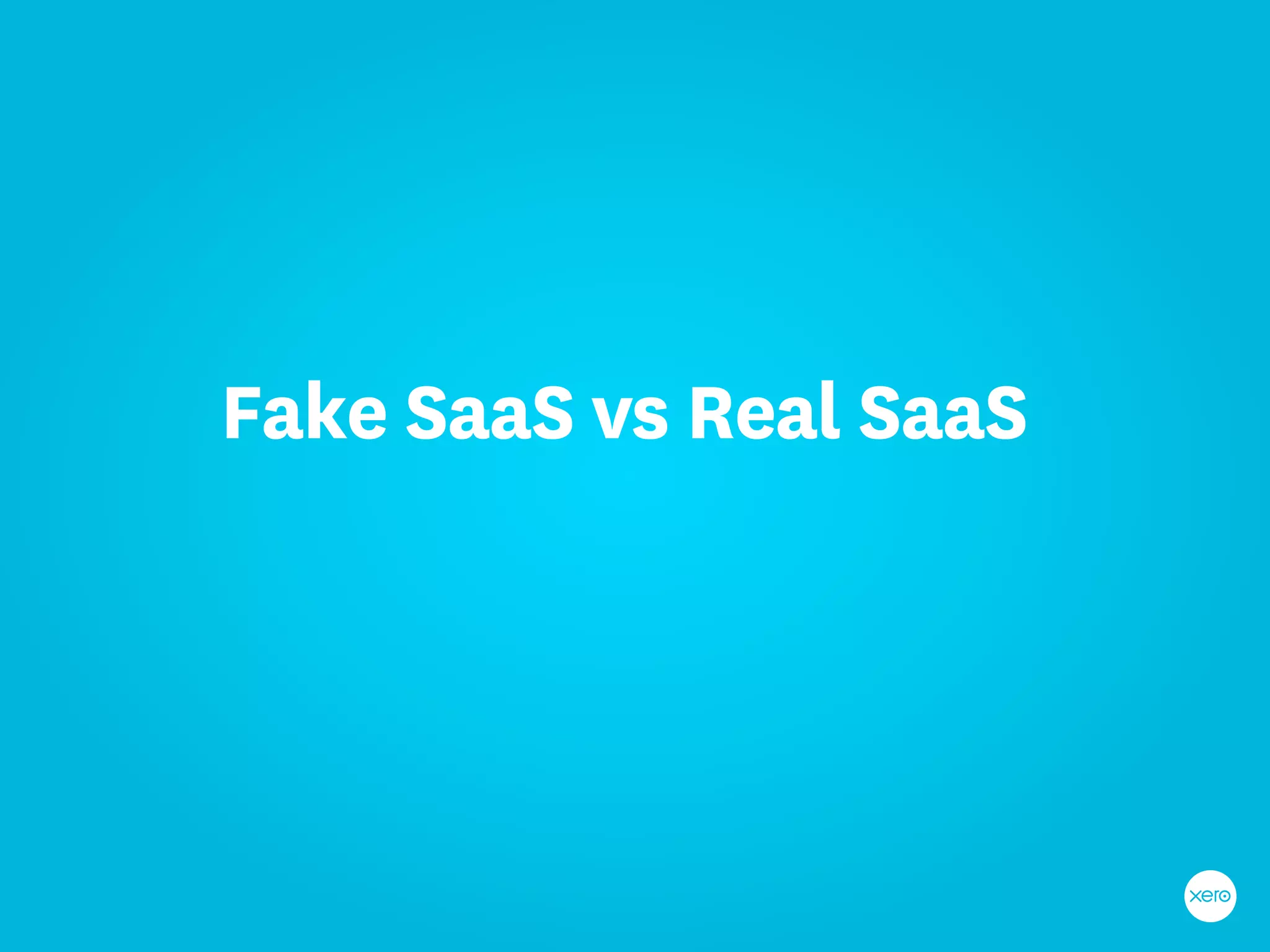 Fake SaaS vs Real SaaS
 