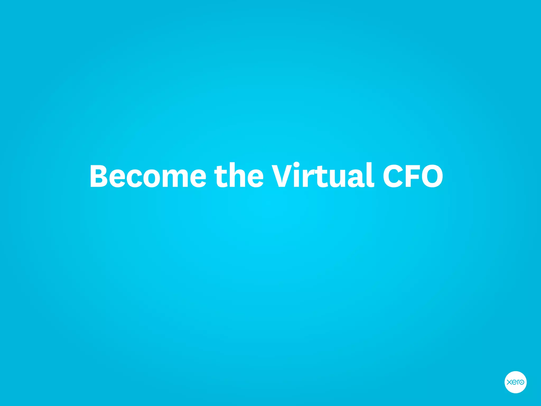 Become the Virtual CFO
 