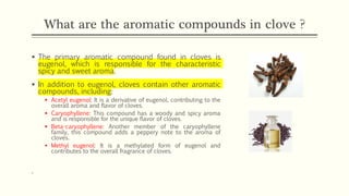 Clove is a versatile spice and medicine | PDF