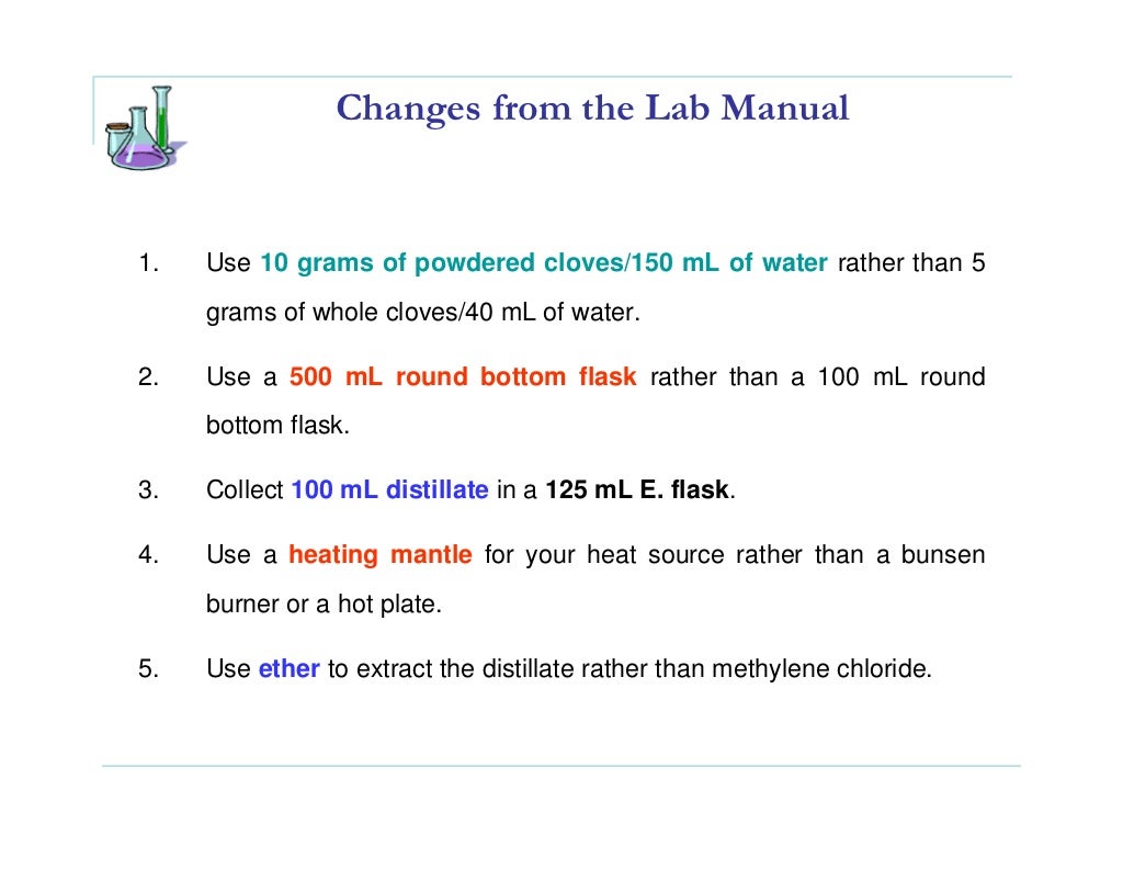 Steam distillation principle picture