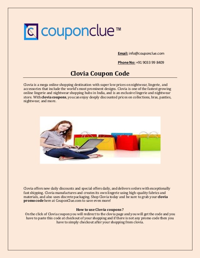 clovia discount coupons for new user