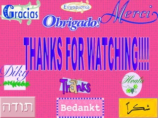 THANKS FOR WATCHING!!!! 