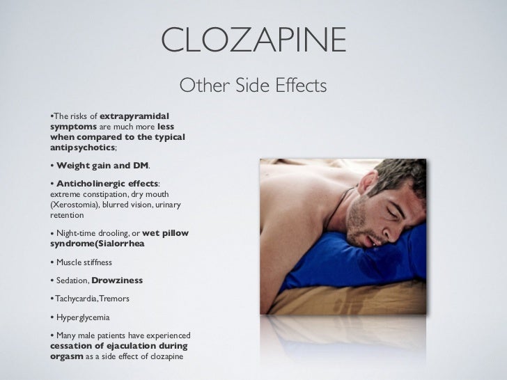 what is the side effect of clozapine