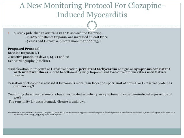 clozapine adverse effects