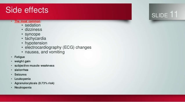 adverse effects of clozaril