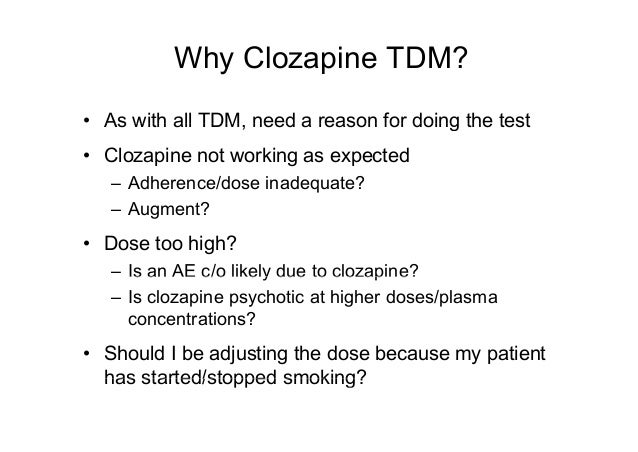 does clozapine make you sleep