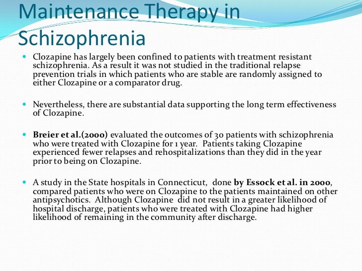 Clozapine Registry Requirements