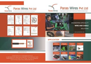Paras Wires Private Limited, Bengaluru, Electronic Wires & Cables