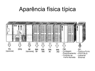 Aparência física típica
 