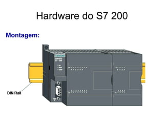 Montagem:
Hardware do S7 200
 
