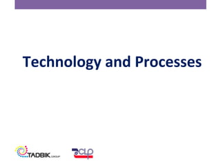 Technology and Processes
 