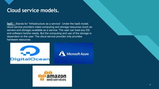 Introduction to Cloud computing and Microsoft azure | PPTX