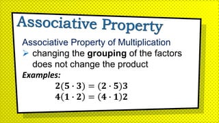 Properties of Real Numbers and Equality - Mathematics 8 (3rd Quarter ...