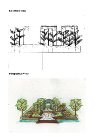 Elevation View
Perspective View 
 