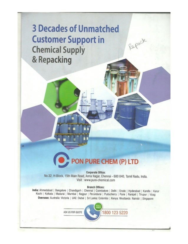 Pure Chemicals Co., Chennai, Acid & Chemical