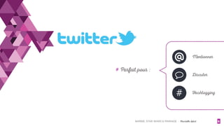 BARBIE, STAR WARS & MARIAGE - Christelle Letist 5
# Parfait pour :
#
Mentionner
Hashtagging
Discuter!
 